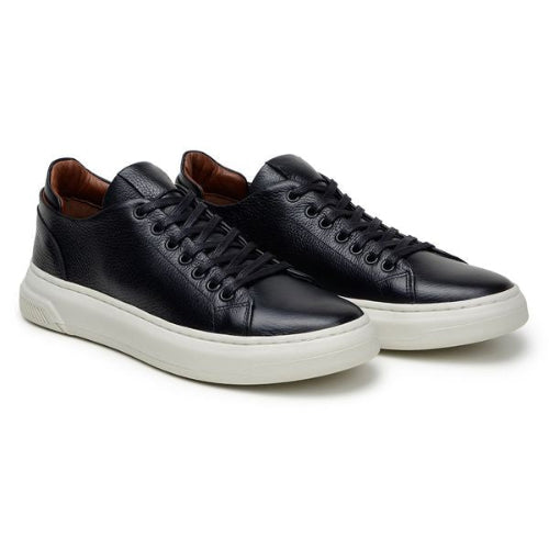 Tênis Casual Masculino - Preto e Branco