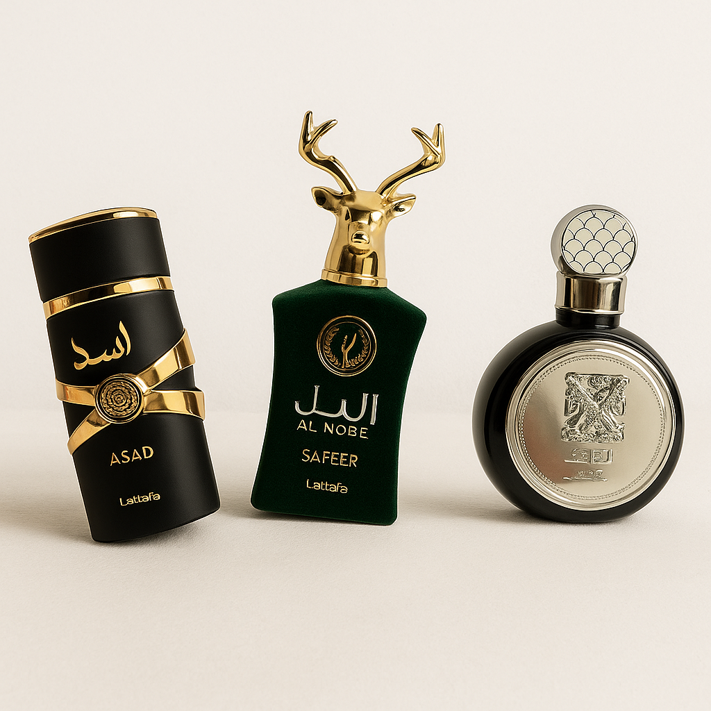 Lattafa Fakhar, Asad e Al Noble Ameer [COMPRE 1 LEVE 3]
