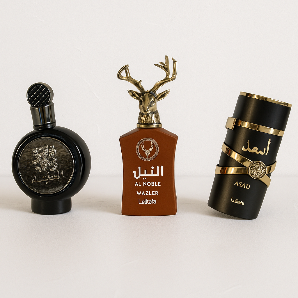 Lattafa Fakhar, Noble Wazeer e Asad [COMPRE 1 LEVE 3]
