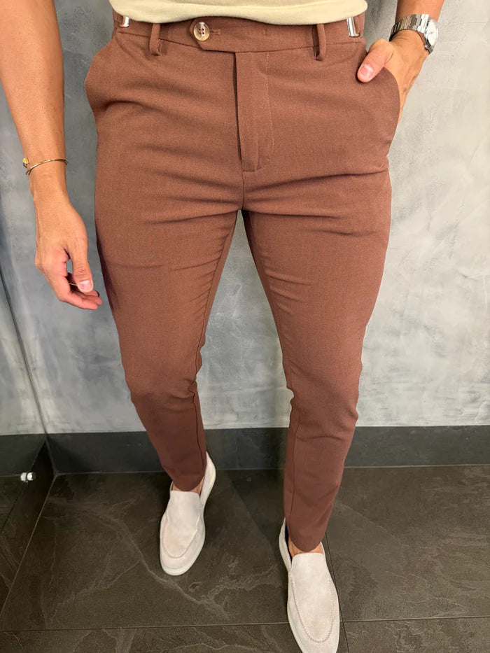 Calça Alfaiataria Café
