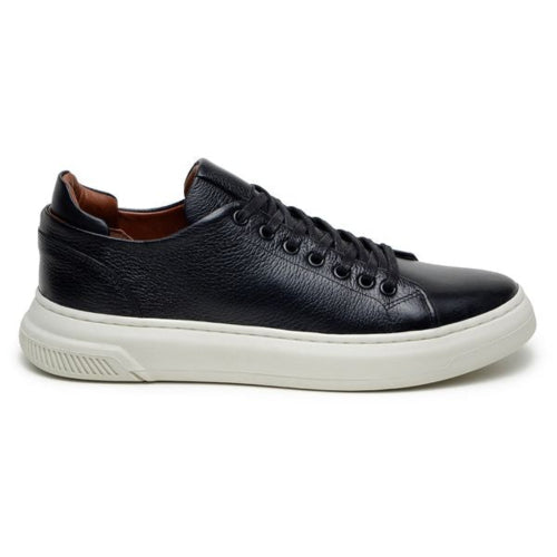 Tênis Casual Masculino - Preto e Branco